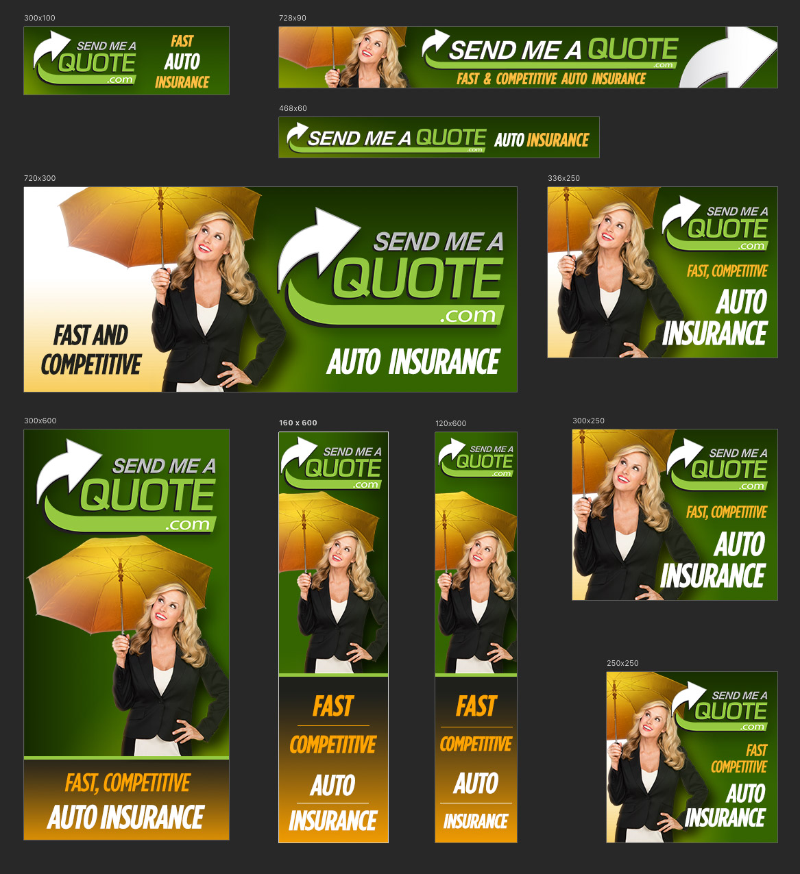 SMAQ Auto Insurance Banner Ads-image