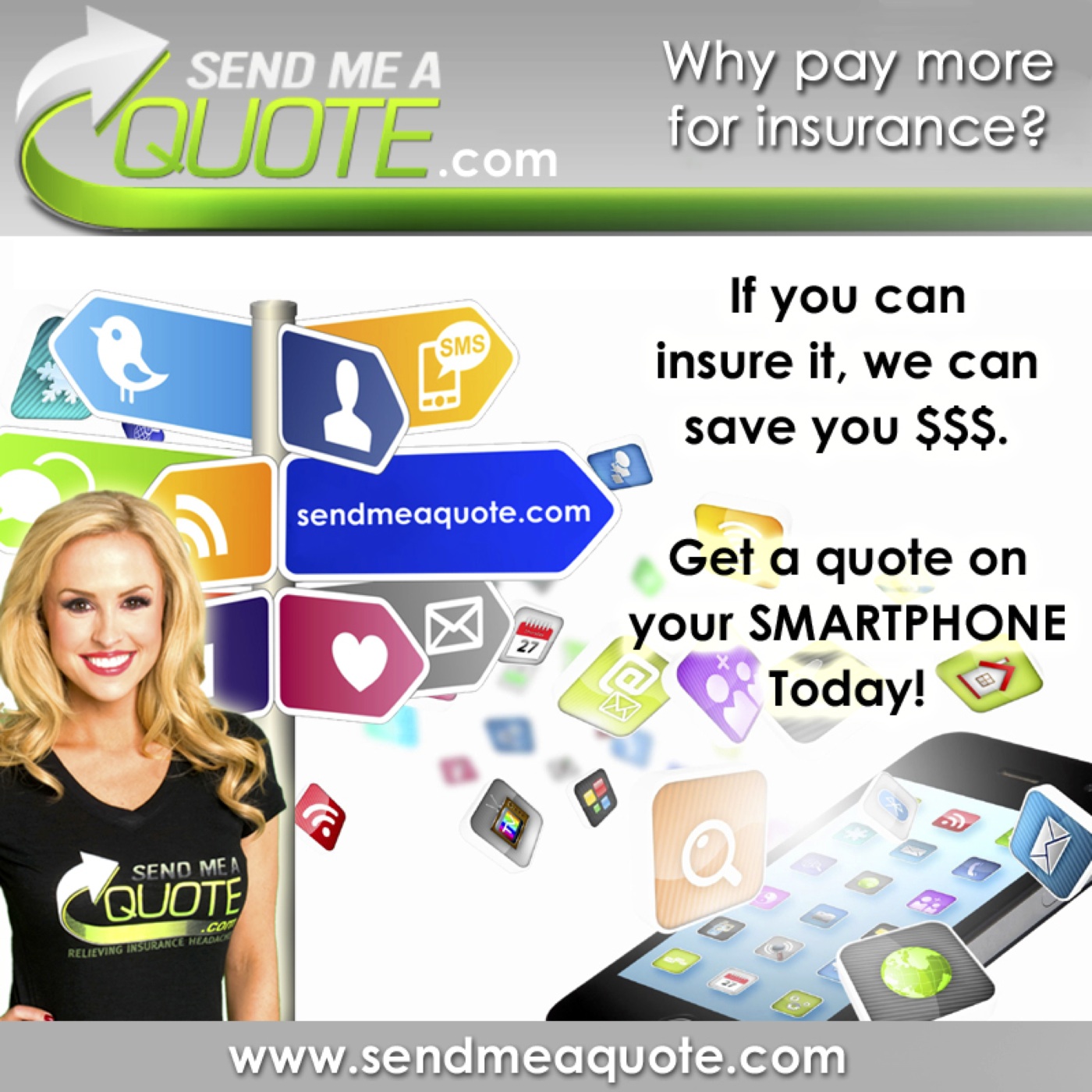 Display Phone Quote black T-shirt-image